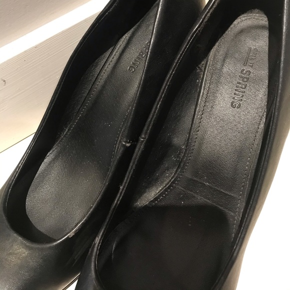 Call it spring black wedge pumps - Picture 2 of 4